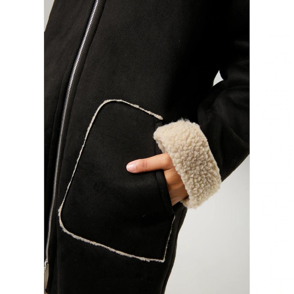 Aniston CASUAL Kurzmantel Mit Kapuze