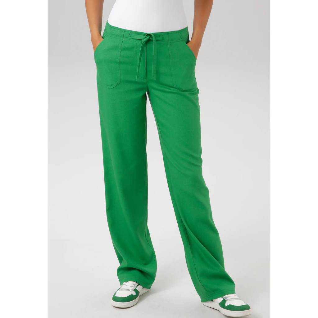 Aniston CASUAL Leinenhose mit Bindeband Aniston CASUAL Leinenhose mit Bindeband