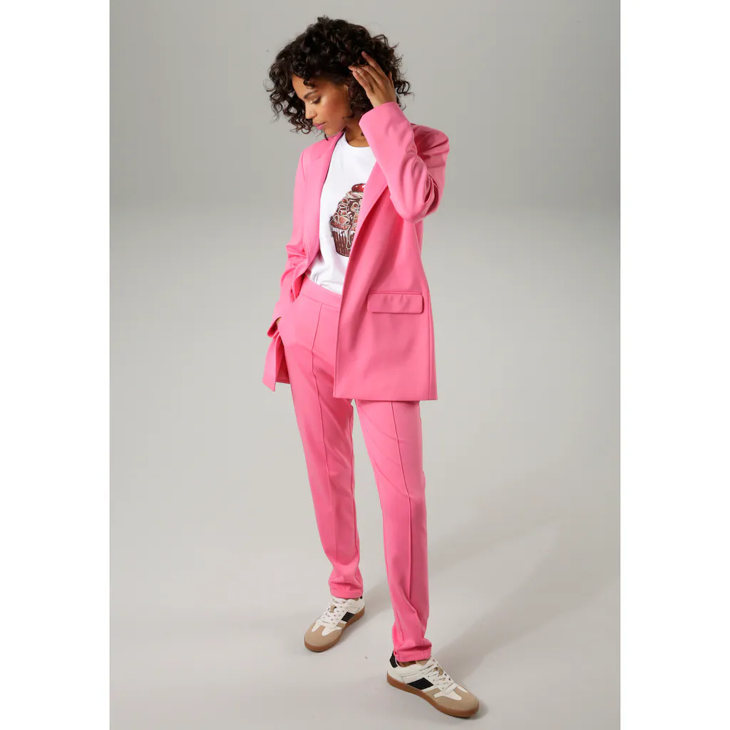 Aniston CASUAL Longblazer Mit Reverskragen