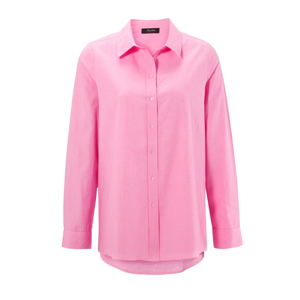 Aniston CASUAL Longbluse Mit Kurzen Seitenschlitzen