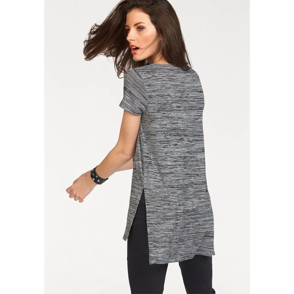 Aniston CASUAL Longshirt Mit Rundhals-Ausschnitt
