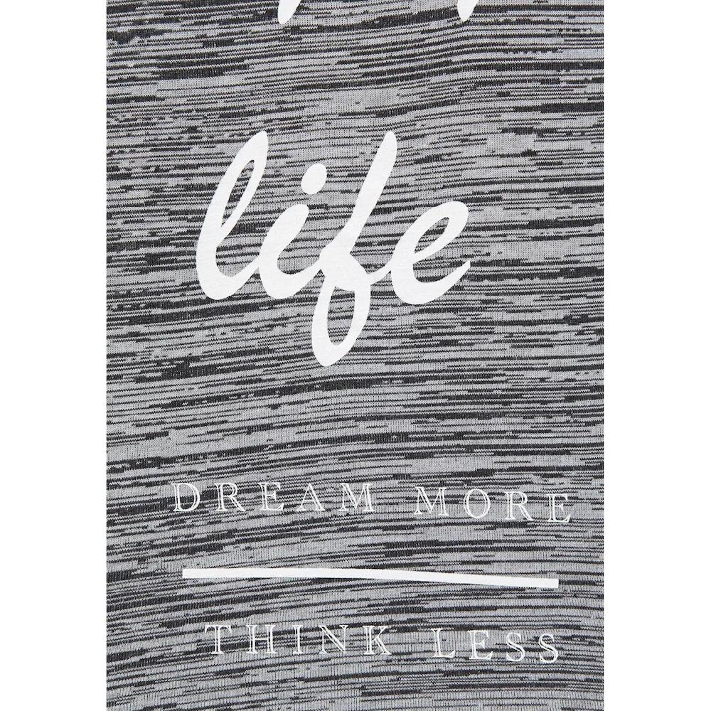 Aniston CASUAL Longshirt Mit Rundhals-Ausschnitt