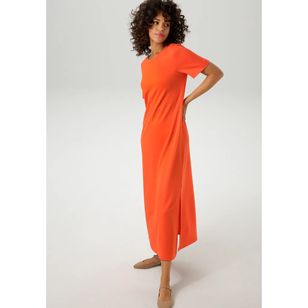 Aniston CASUAL Maxikleid Mit Seitenschlitzen - NEUE KOLLEKTION