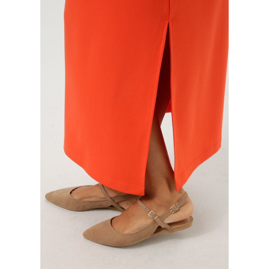 Aniston CASUAL Maxikleid Mit Seitenschlitzen - NEUE KOLLEKTION