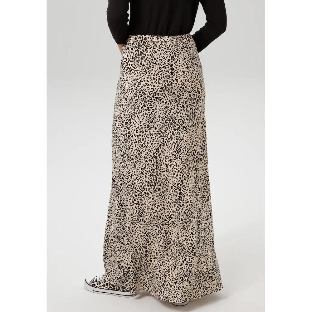 Aniston CASUAL Maxirock Mit Trendigem Animal-Print - NEUE KOLLEKTION