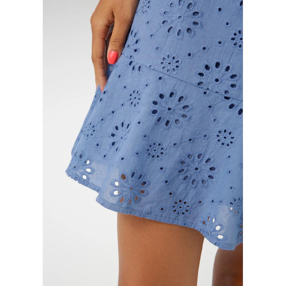 Aniston CASUAL Minirock Mit Floraler Lochstickerei Verziert - NEUE KOLLEKTION