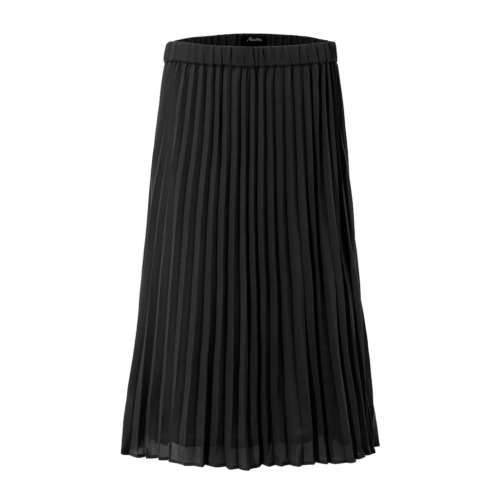 Aniston CASUAL Plisseerock In Trendiger Farbpalette