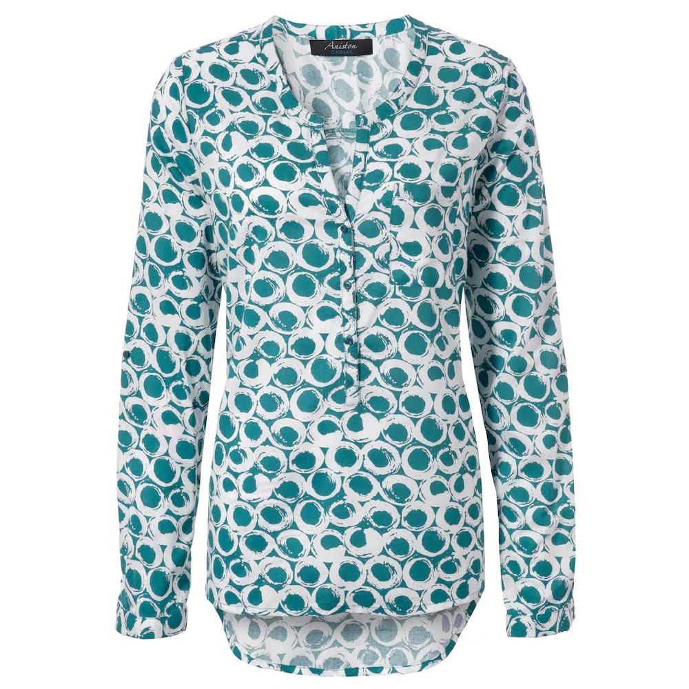 Aniston CASUAL Schlupfbluse Mit Krempelbaren Ärmeln