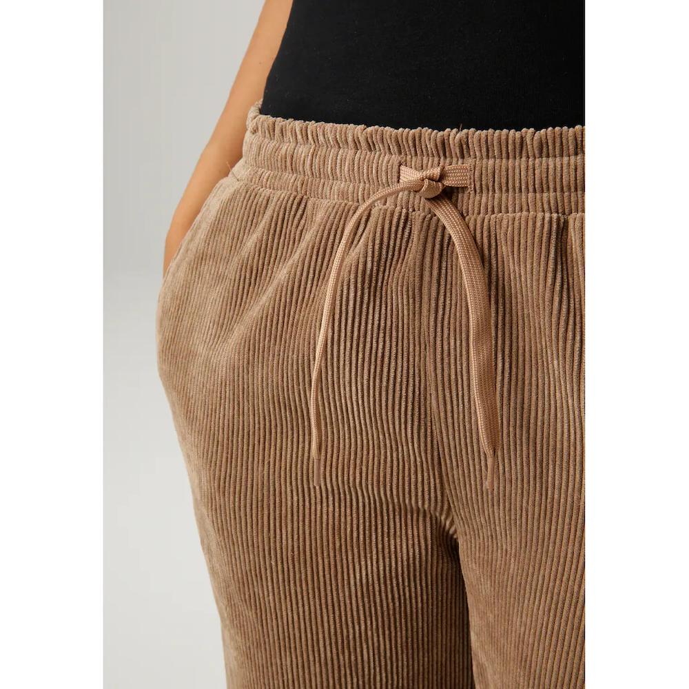 Aniston CASUAL Schlupfhose Aus Trendigem Elastischen Cord