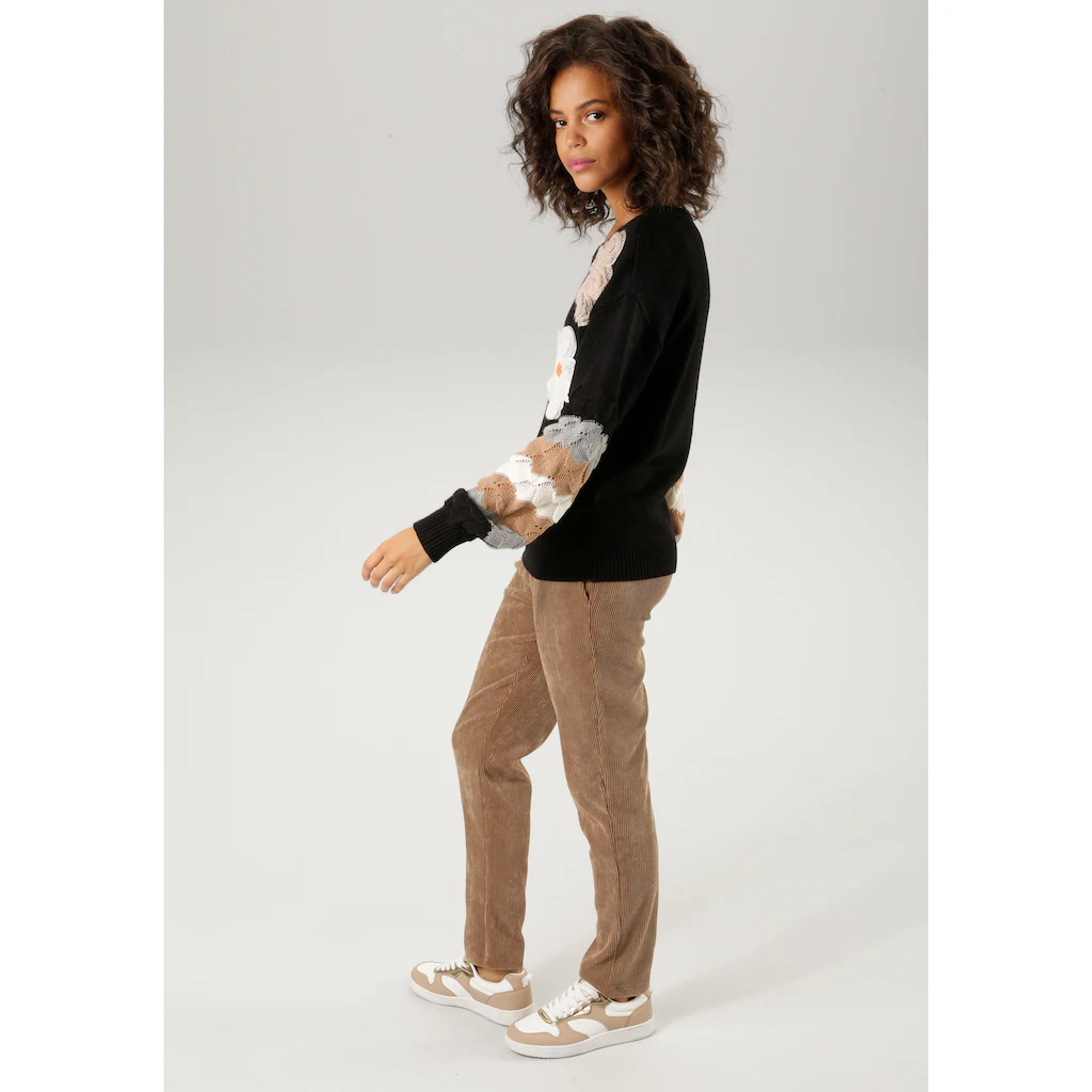 Aniston CASUAL Schlupfhose Aus Trendigem Elastischen Cord