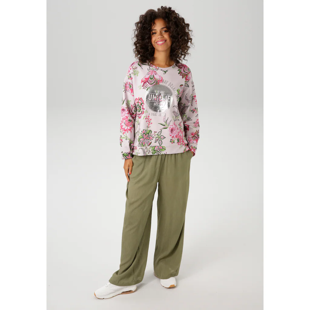 Aniston CASUAL Schlupfhose In Trendiger Crepé-Qualität - NEUE KOLLEKTION