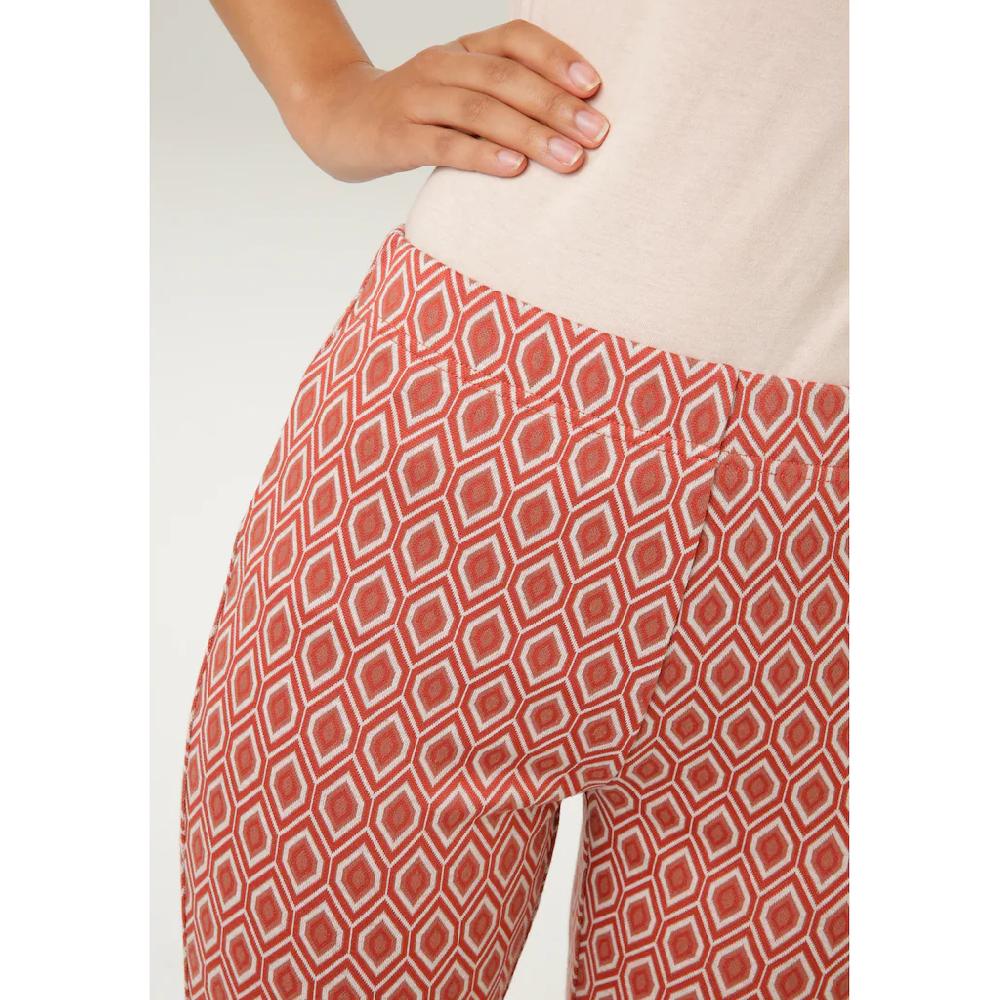 Aniston CASUAL Schlupfhose Mit Rauten Oder Blumen - Beide Sind Der Hit