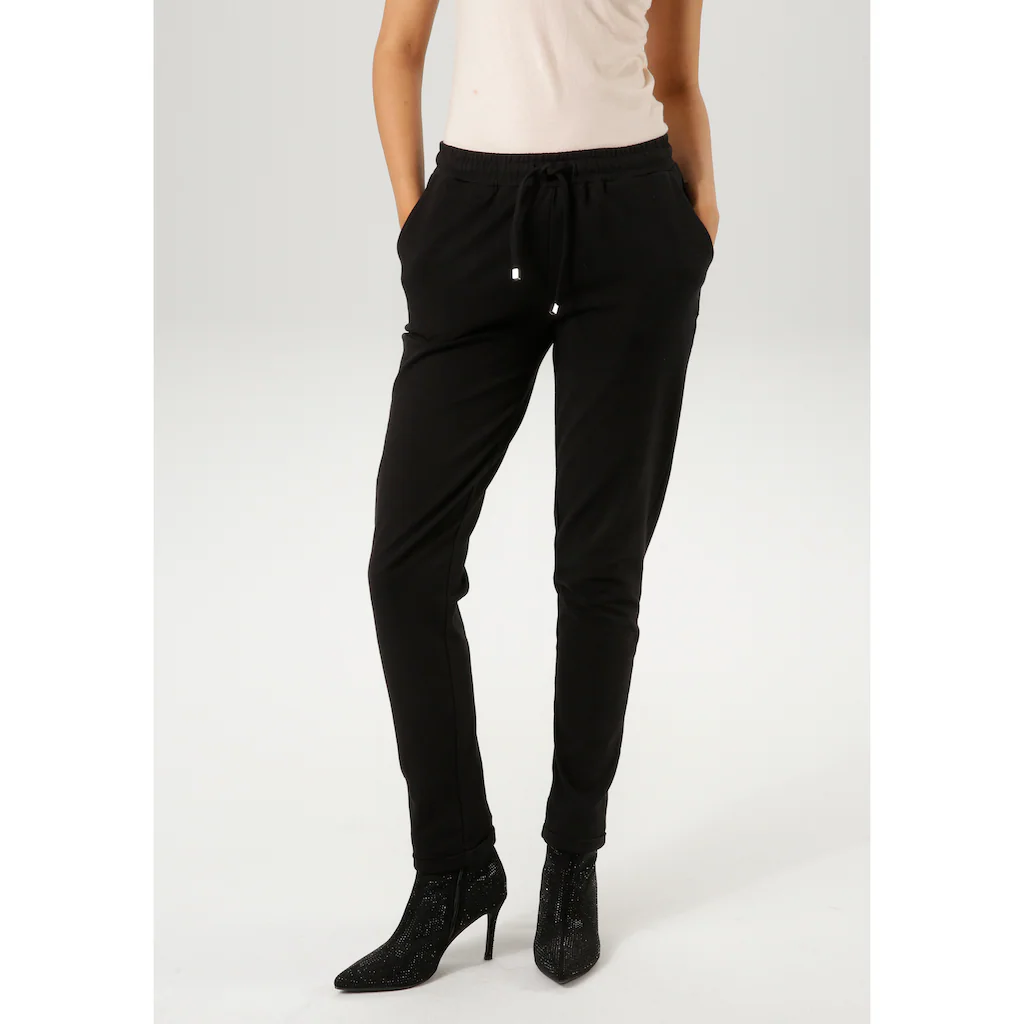 Aniston CASUAL Schlupfhose mit seitlichem ANISTON-Label