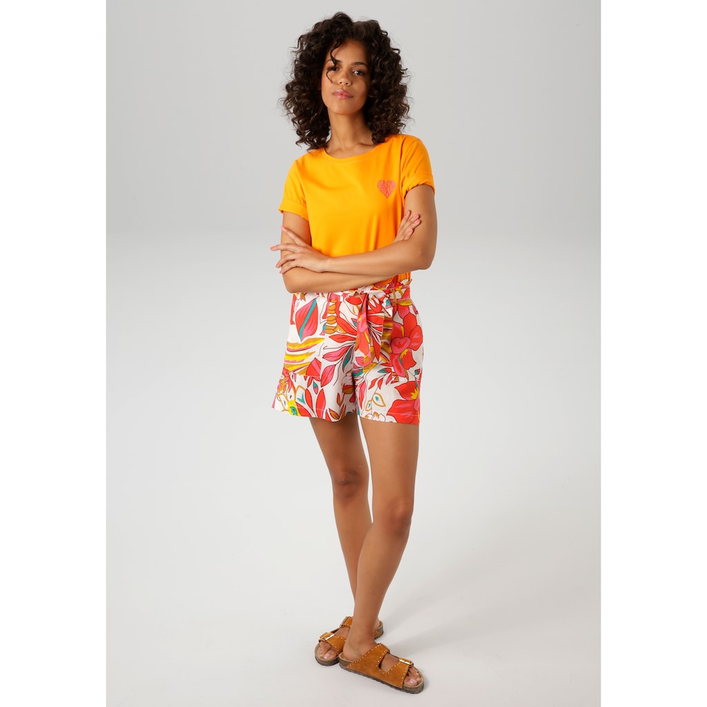 Aniston CASUAL Shorts In 2 Bezaubernden Druckvarianten - NEUE KOLLEKTION