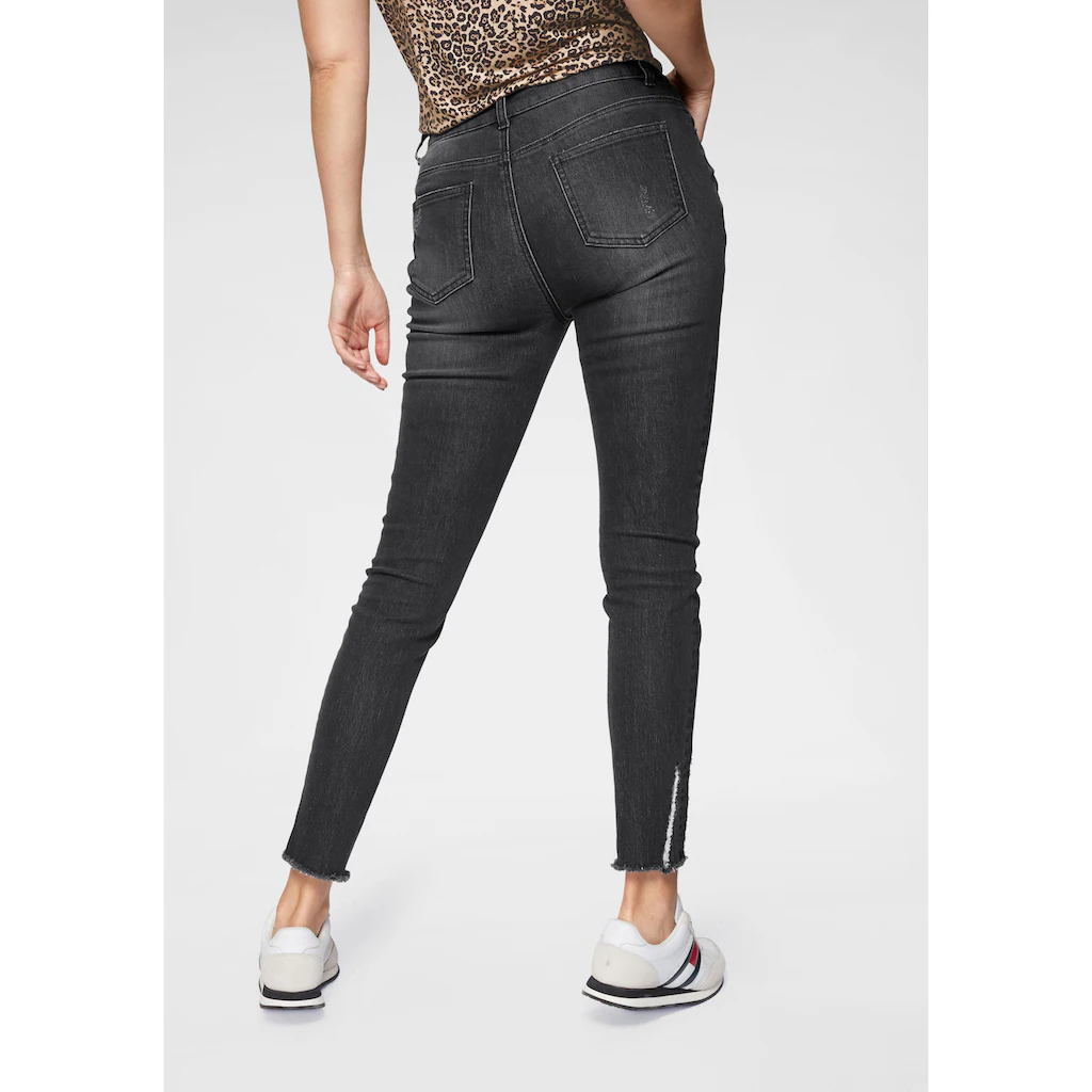 Aniston CASUAL Skinny-fit-Jeans Mit Destroyed-Effekt