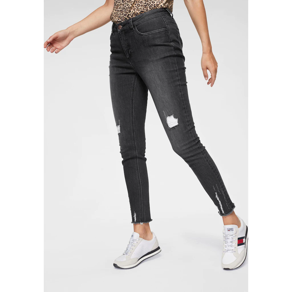 Aniston CASUAL Skinny-fit-Jeans mit Destroyed-Effekt Aniston CASUAL Skinny-fit-Jeans mit Destroyed-Effekt