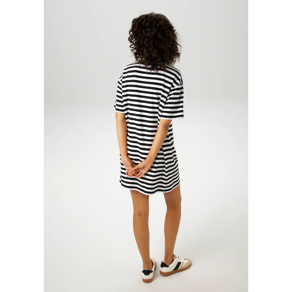 Aniston CASUAL Sommerkleid Im Streifen-Dessin - NEUE KOLLEKTION
