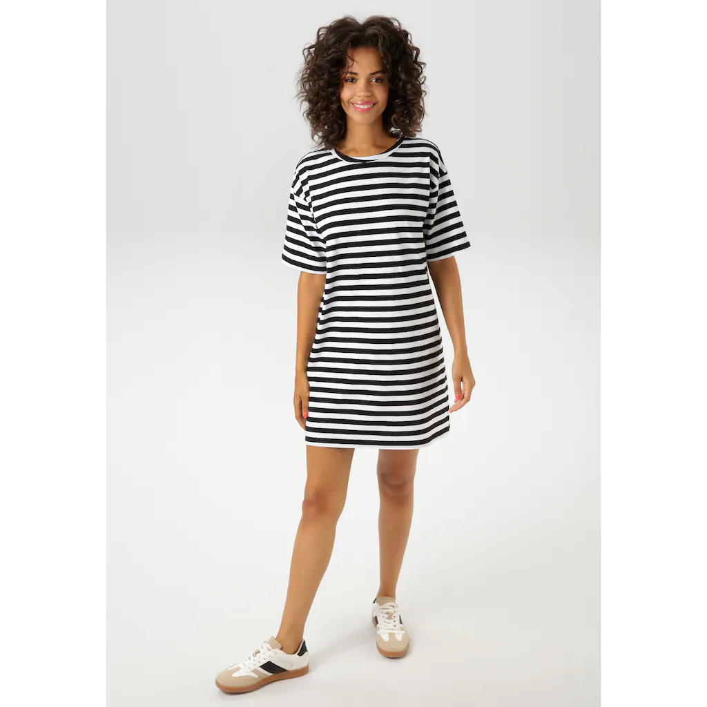 Aniston CASUAL Sommerkleid im Streifen-Dessin - NEUE KOLLEKTION