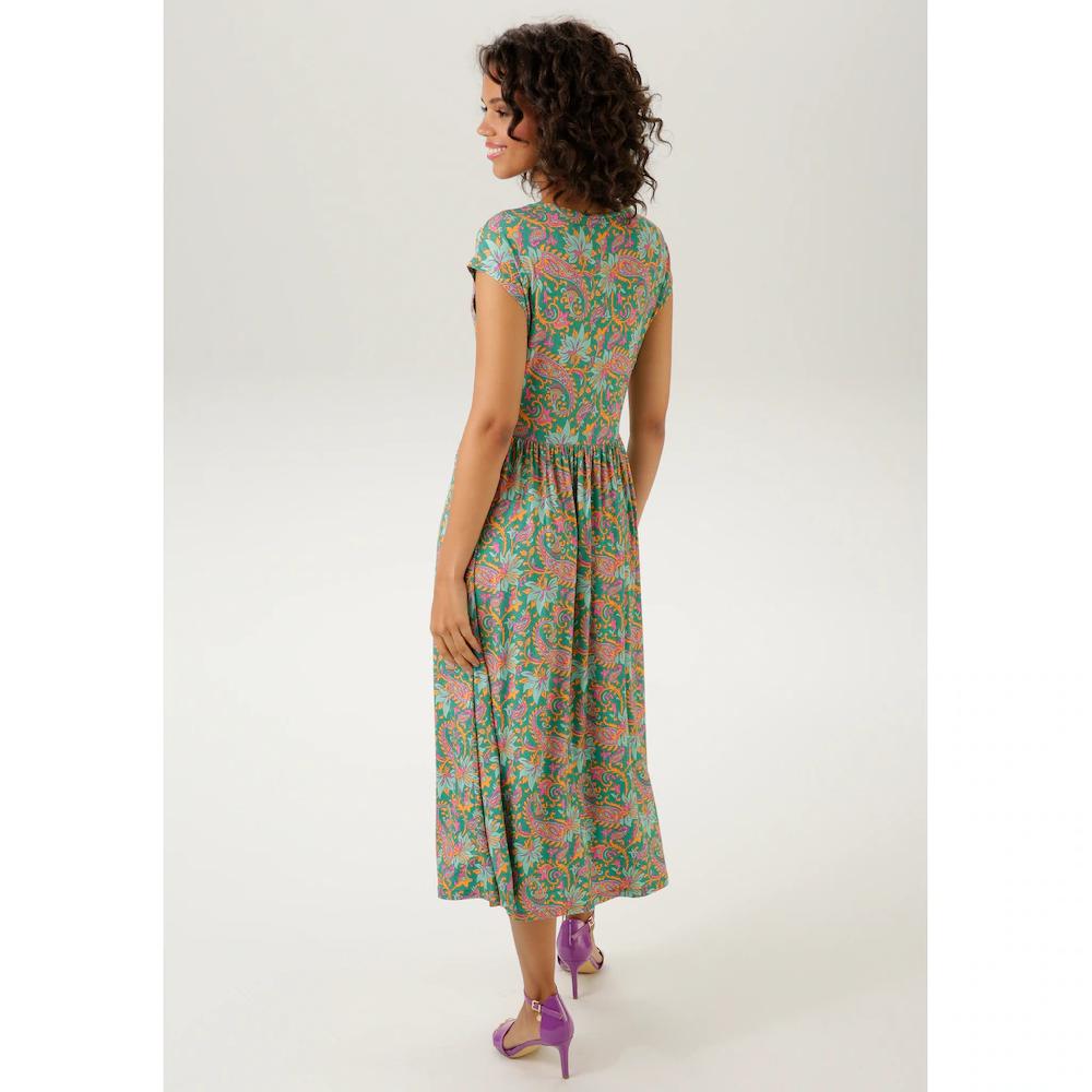 Aniston CASUAL Sommerkleid Mit Extravagantem Paisley-Muster Bedruckt