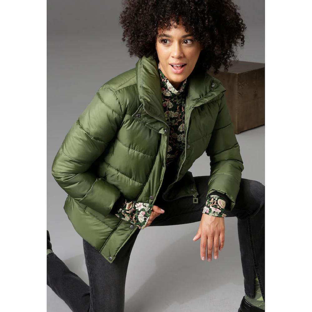 Aniston CASUAL Steppjacke Im Trendigen Two-tone-Dessin