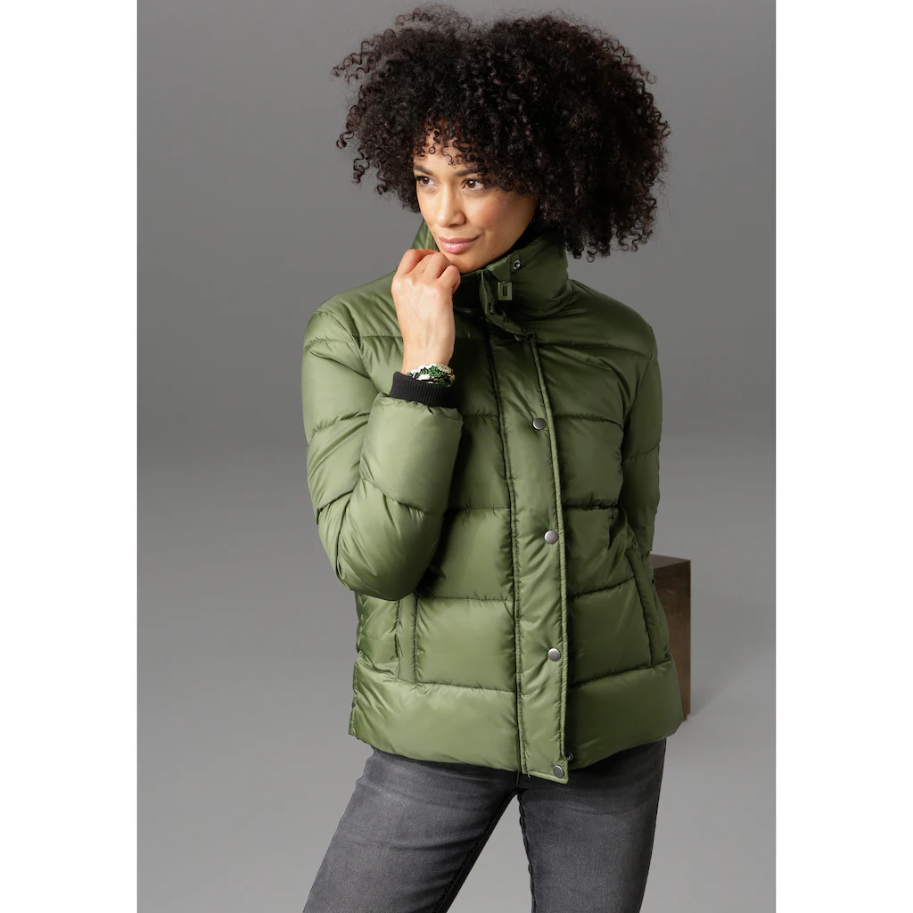 Aniston CASUAL Steppjacke im trendigen Two-tone-Dessin