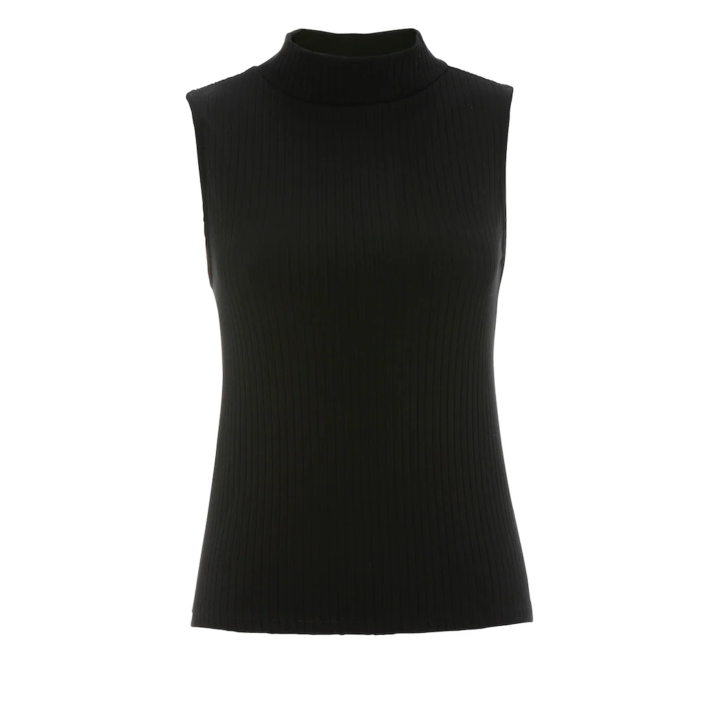 Aniston CASUAL Tanktop Mit Stehkragen