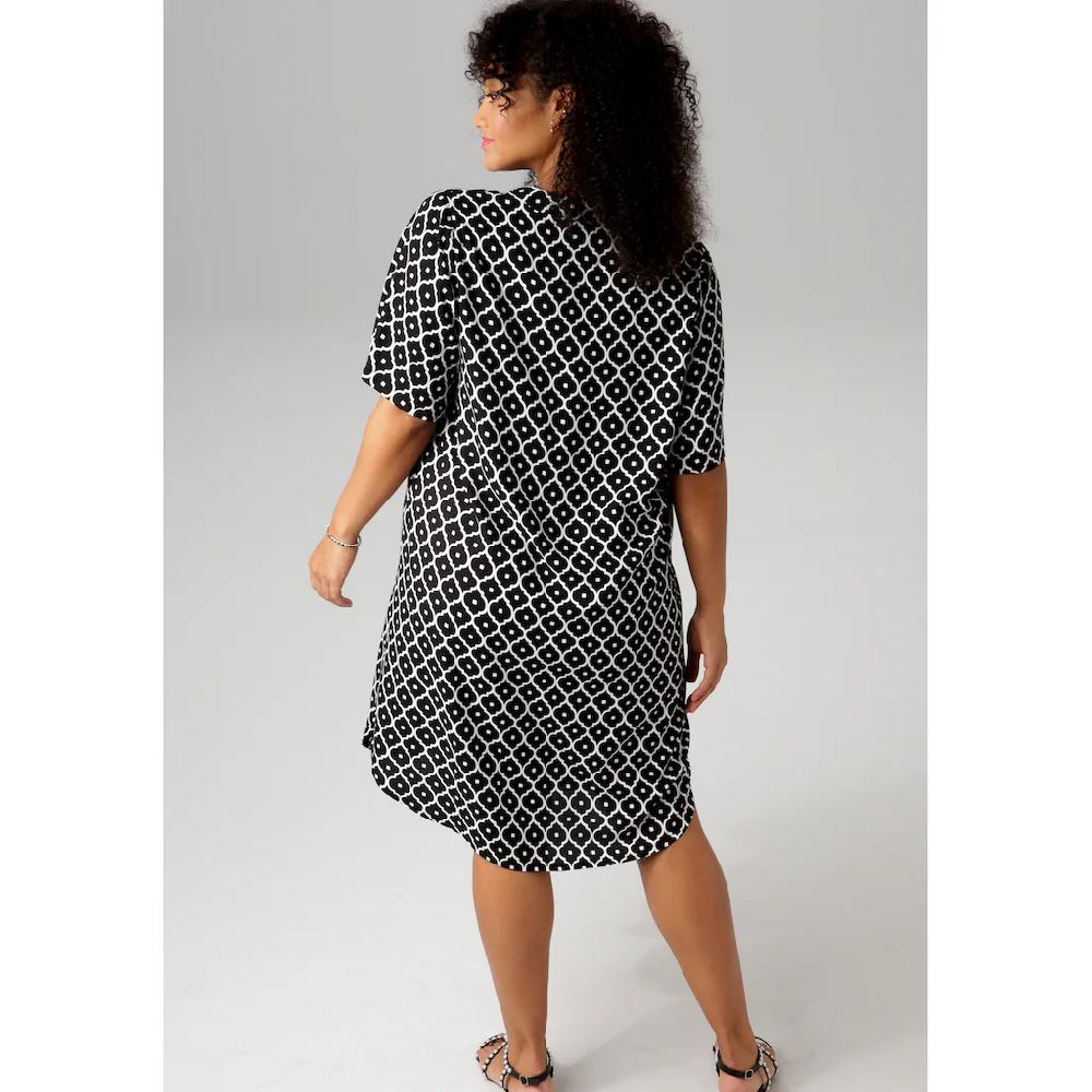 Aniston PLUS Blusenkleid In Trendigen Druck - NEUE KOLLEKTION