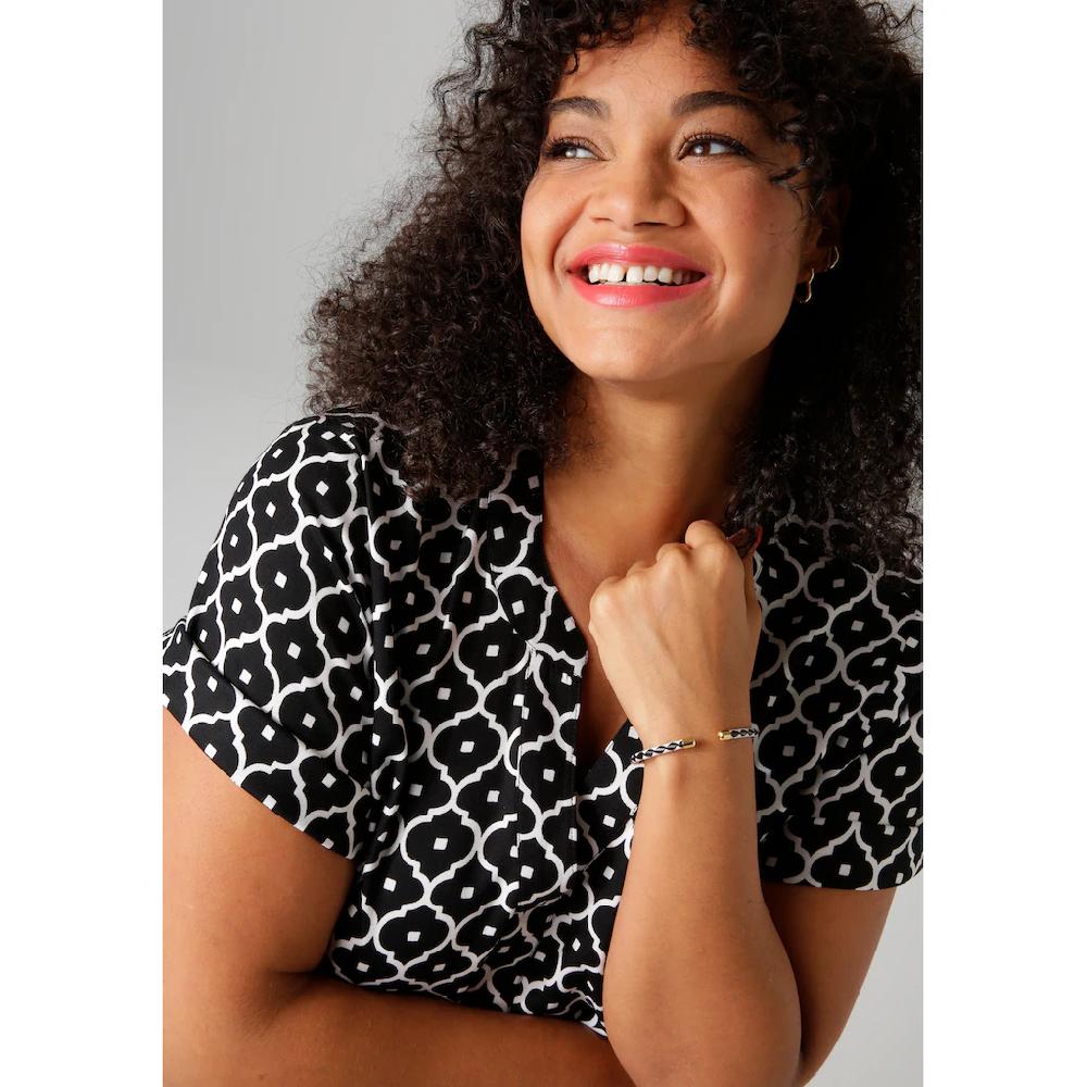 Aniston PLUS Blusenkleid In Trendigen Druck - NEUE KOLLEKTION