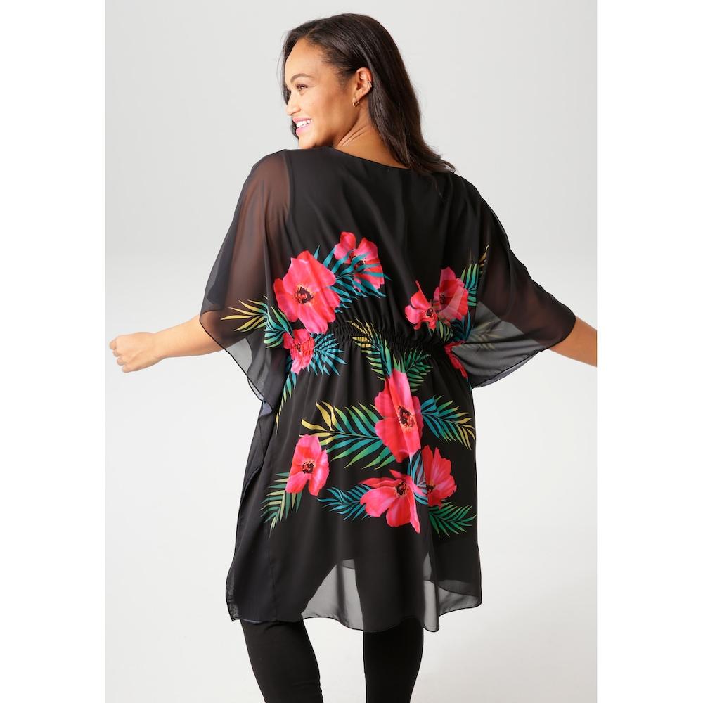 Aniston PLUS Chiffontunika Bequeme Schlupfform - NEUE KOLLEKTION