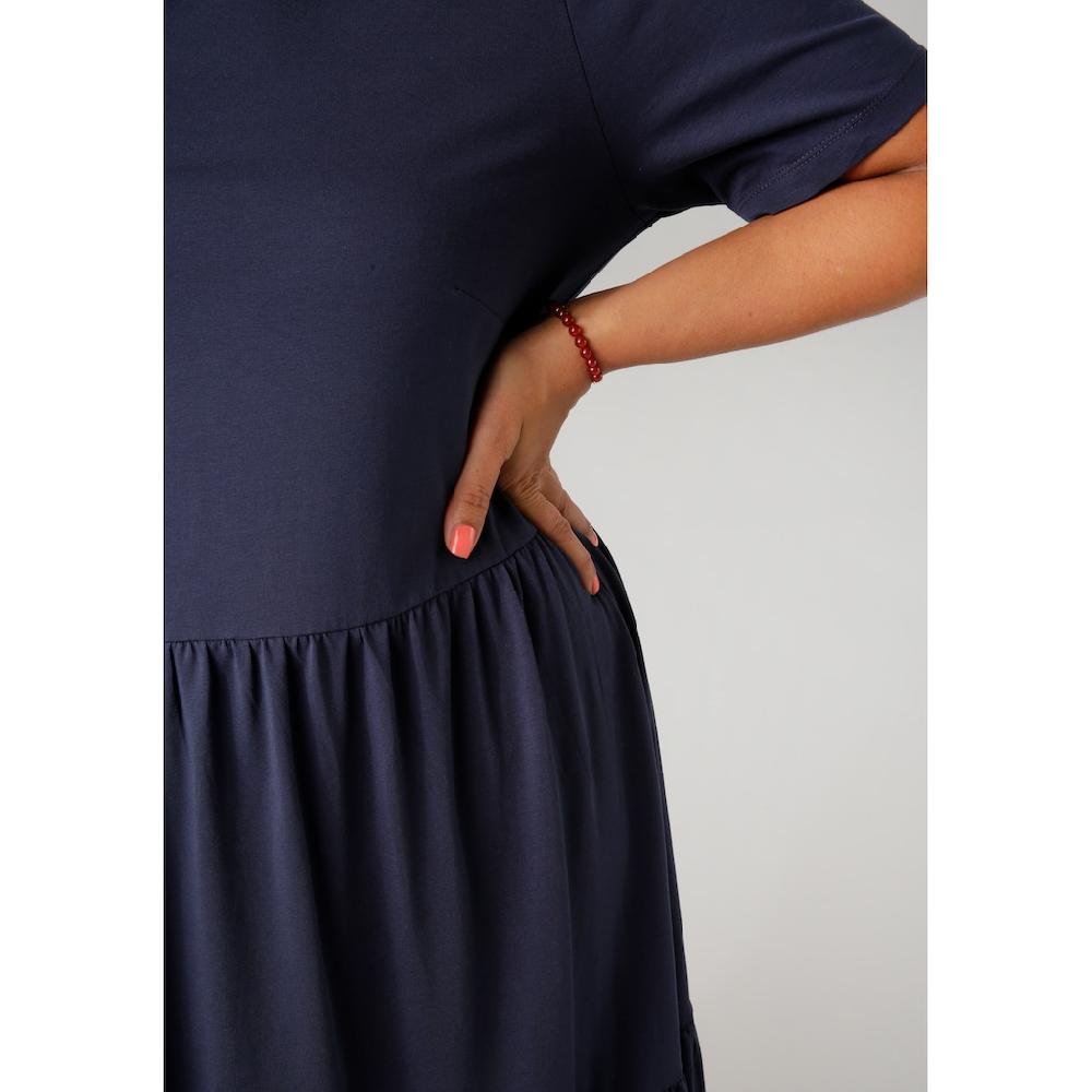 Aniston PLUS Sommerkleid Aus Elastischer Jersey-Qualität- NEUE KOLLEKTION