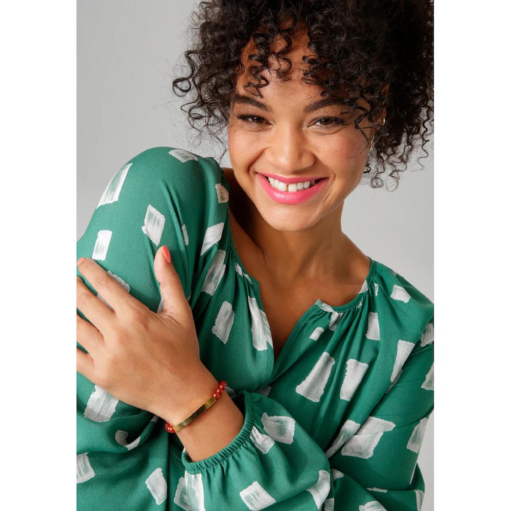 Aniston PLUS Sommerkleid Mit Interessantem Muster - NEUE KOLLEKTION