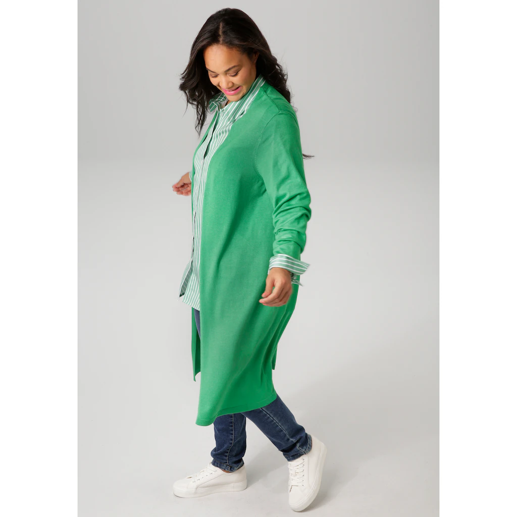 Aniston PLUS Strickjacke In Trendiger Farbpalette - NEUE KOLLEKTION