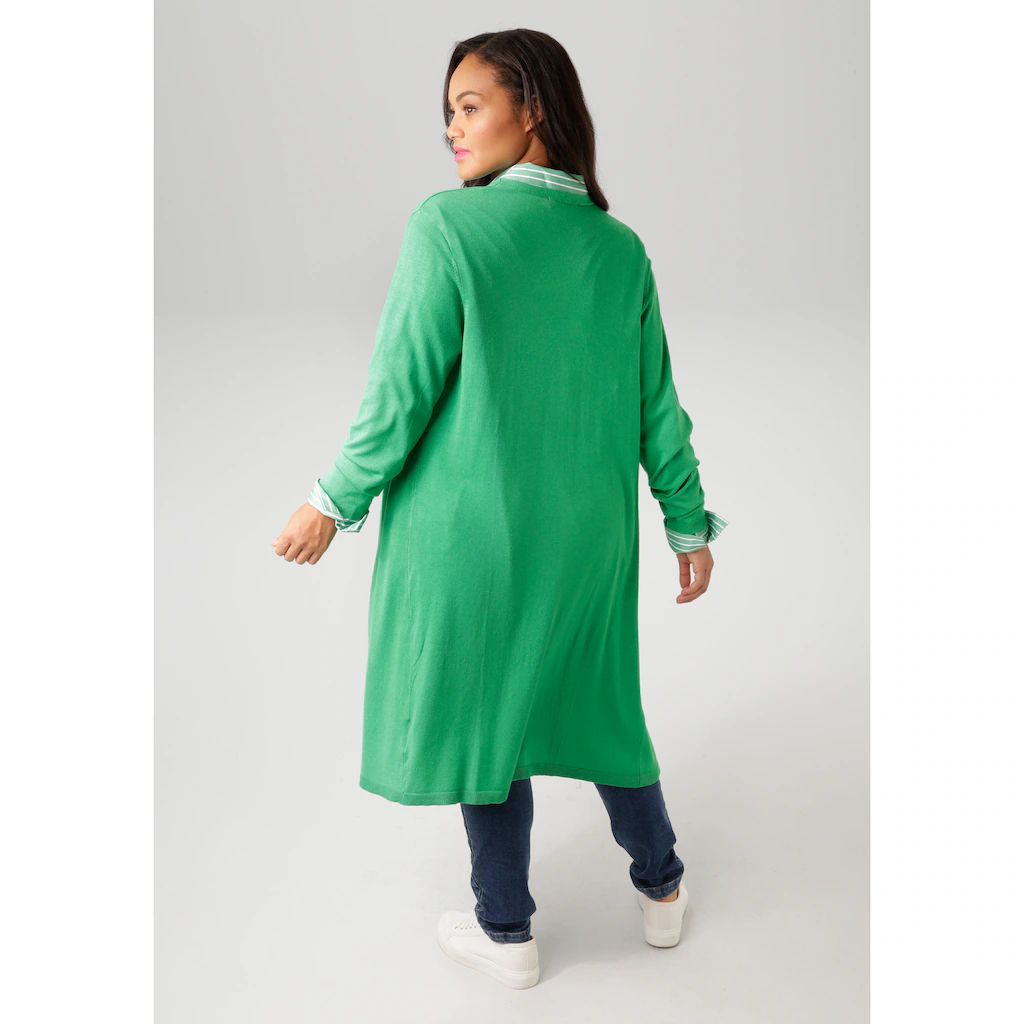 Aniston PLUS Strickjacke In Trendiger Farbpalette - NEUE KOLLEKTION