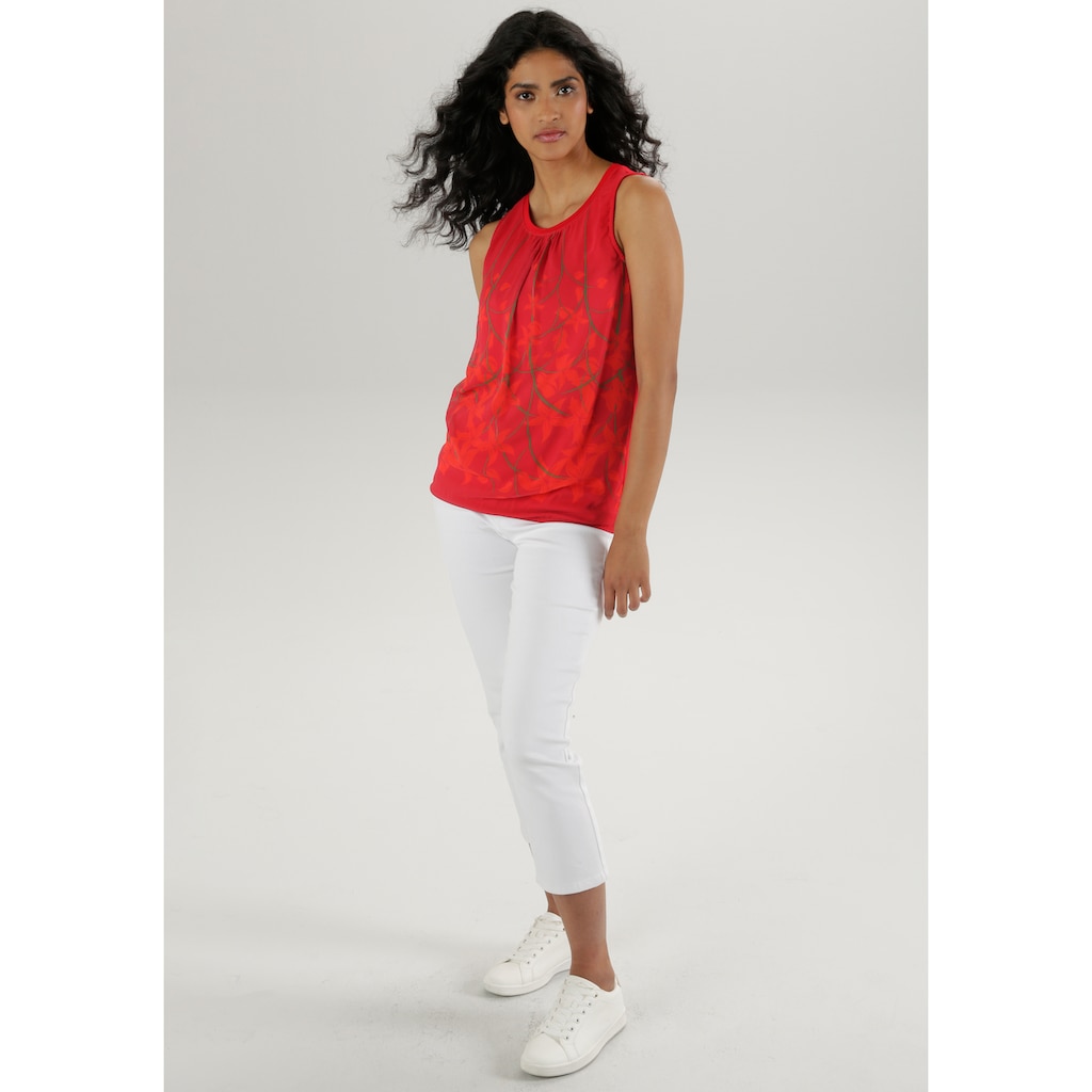 Aniston SELECTED Blusentop Im Verlaufsdruck