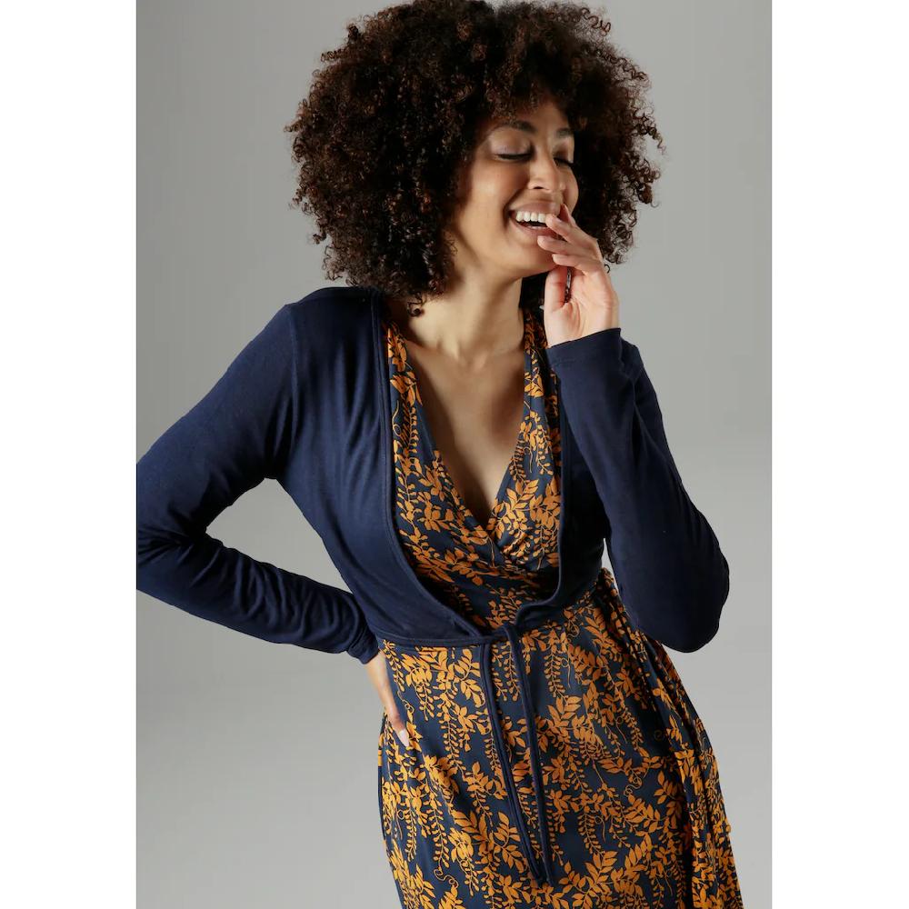 Aniston SELECTED Bolero Mit Bindeband