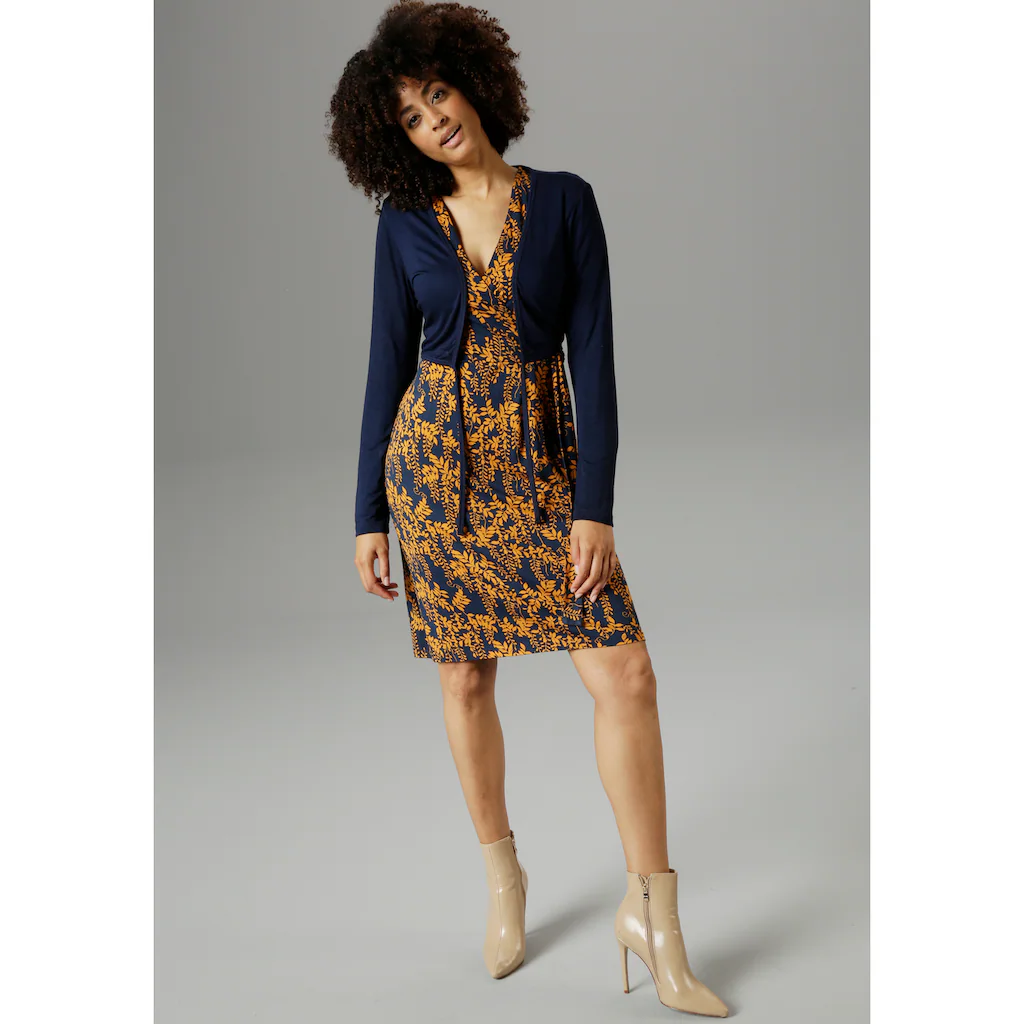 Aniston SELECTED Bolero Mit Bindeband