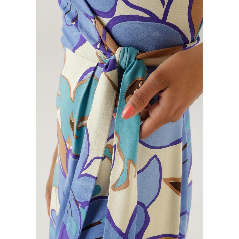 Aniston SELECTED Jerseykleid In Femininer Wickel-Optik - NEUE KOLLEKTION