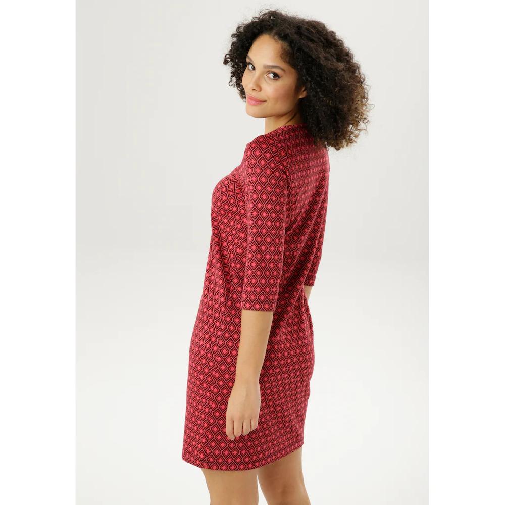 Aniston SELECTED Jerseykleid In Jacquard-Qualität