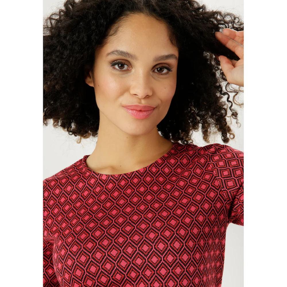 Aniston SELECTED Jerseykleid In Jacquard-Qualität