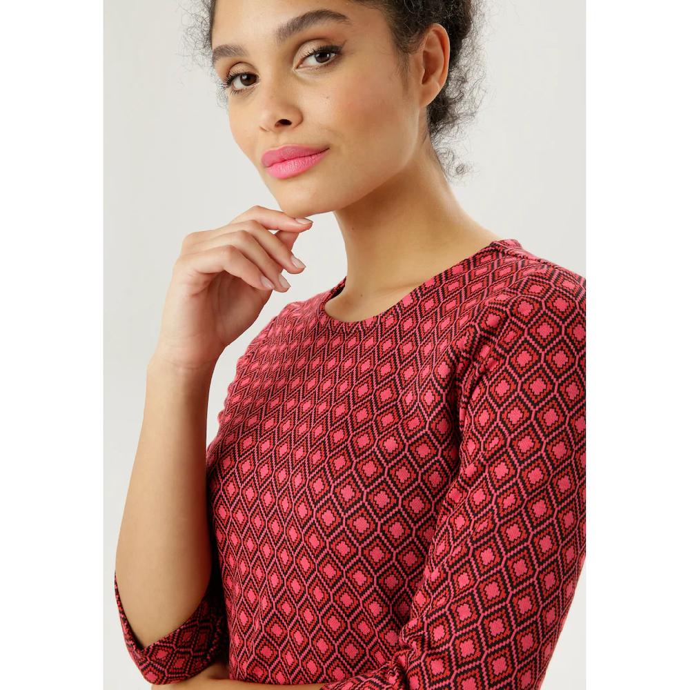 Aniston SELECTED Jerseykleid In Jacquard-Qualität