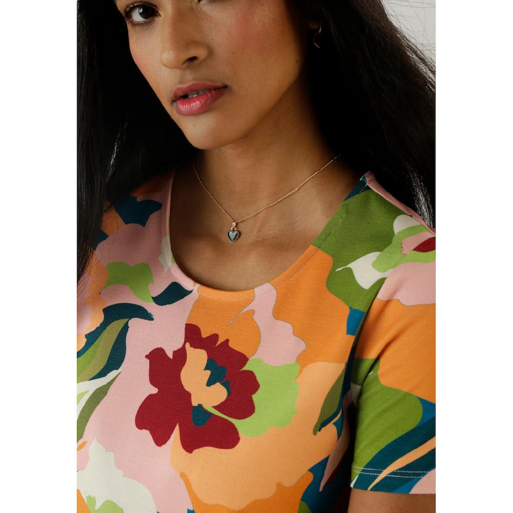 Aniston SELECTED Jerseykleid In Leichte A-Linien-Form - NEUE KOLLEKTION