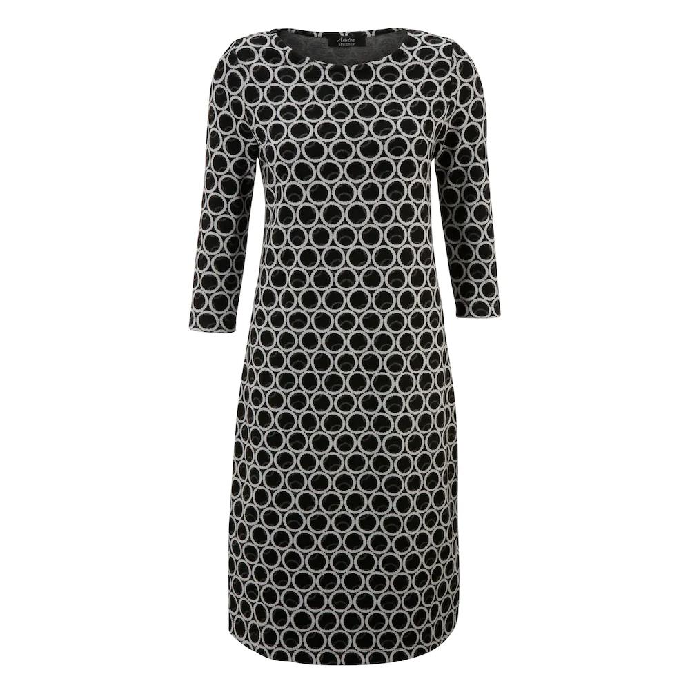 Aniston SELECTED Jerseykleid Mit Elegantem Kreis-Muster