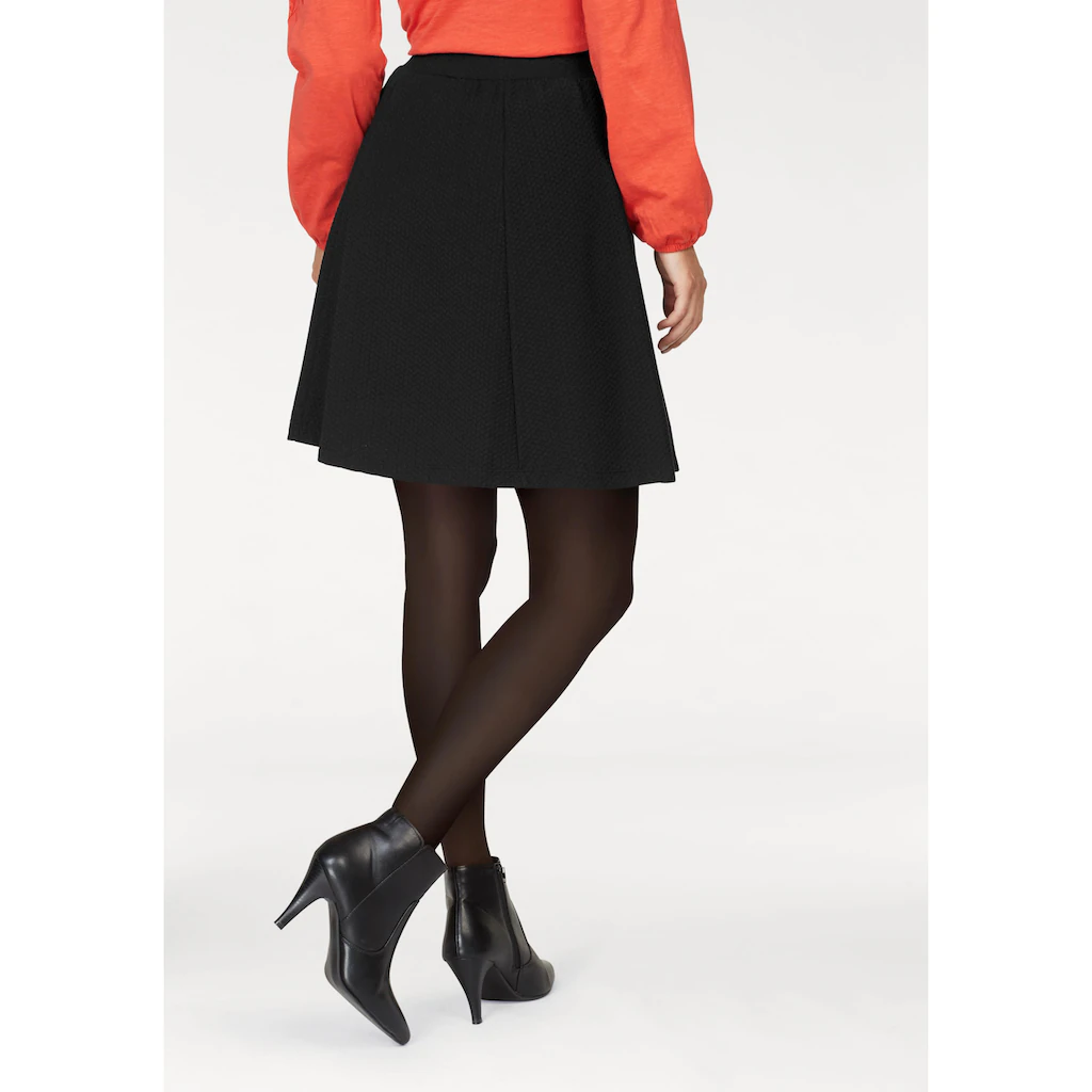 Aniston SELECTED Jerseyrock Mit Struktur