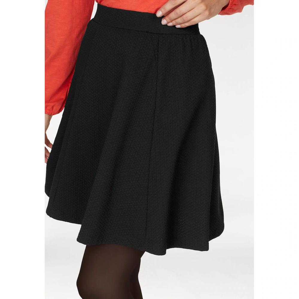 Aniston SELECTED Jerseyrock Mit Struktur