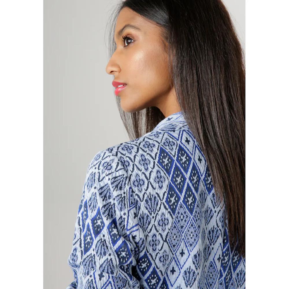 Aniston SELECTED Kurzblazer Aus Strukturiertem Jacquard