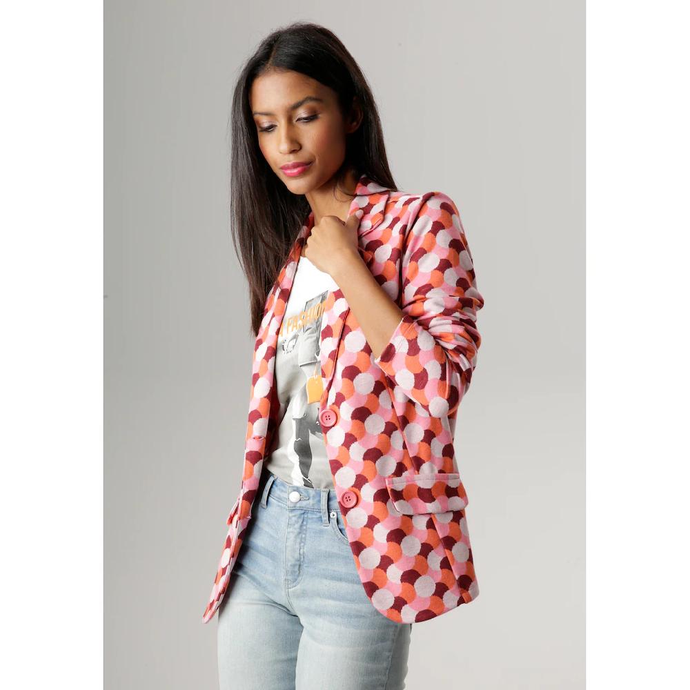 Aniston SELECTED Kurzblazer In Jacquard-Qualität
