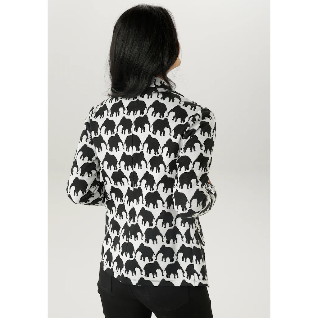 Aniston SELECTED Kurzblazer In Jacquard-Qualität - NEUE KOLLEKTION
