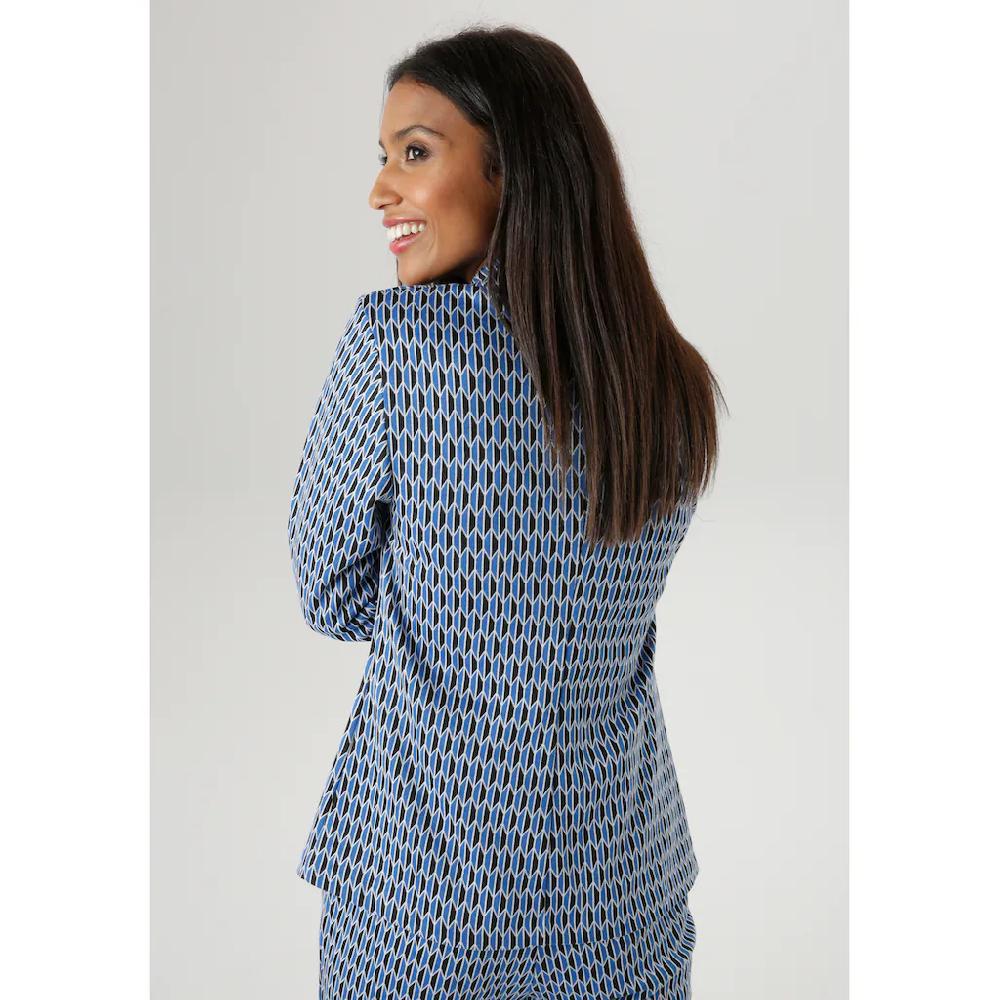 Aniston SELECTED Kurzblazer Mit Grafischem Allover-Muster
