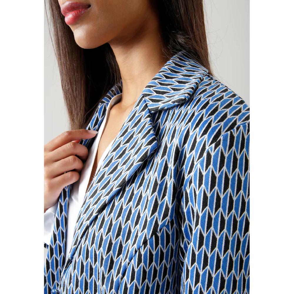 Aniston SELECTED Kurzblazer Mit Grafischem Allover-Muster