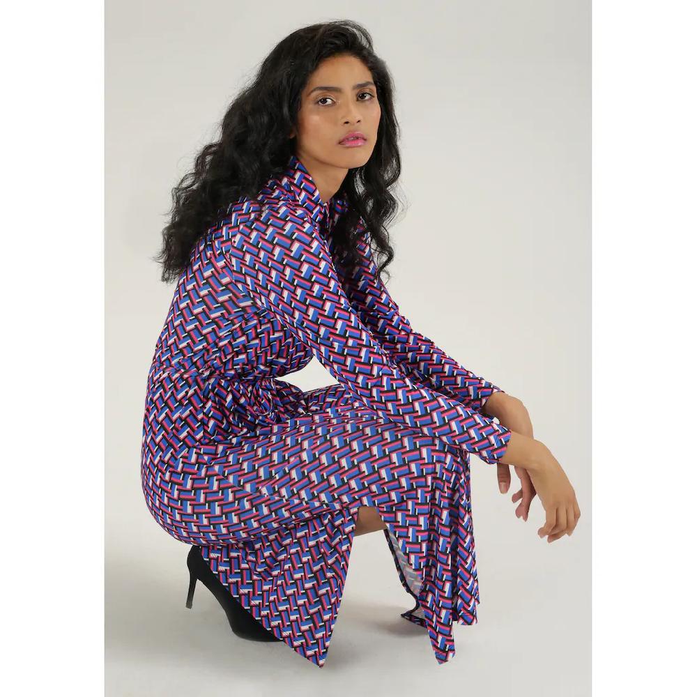 Aniston SELECTED Maxikleid (mit Abnehmbarem Bindeband) Mit Seitenschlitzen
